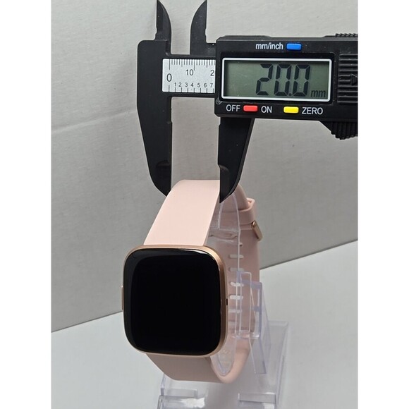 Fitbit Versa 2 Smartwatch Rose Gold 40mm Alexa WR50M Always On Display Works - Picture 7 of 11